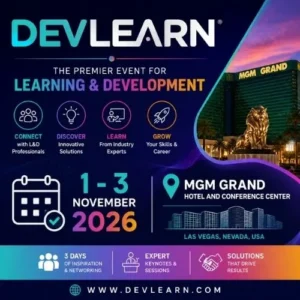 DevLearn Conference & Expo 2026 Las Vegas, USA Exhibition Stand Builder